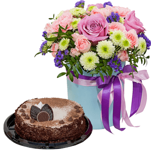 Tiffany with cake with delivery Kemerovo