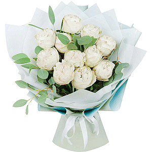 Peony bouquet with delivery Kemerovo
