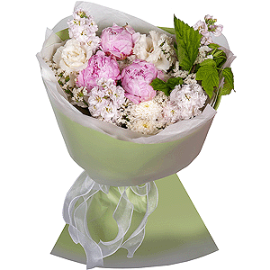 Tender Peonies with delivery Kemerovo