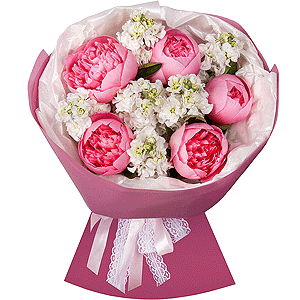 Peony Queen with delivery Kemerovo