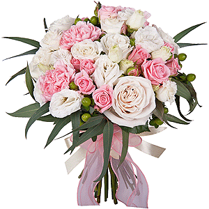 Bride's bouquet "Happy bride" with delivery Kemerovo