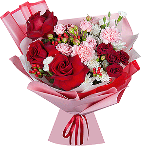 Flower message with delivery Kemerovo
