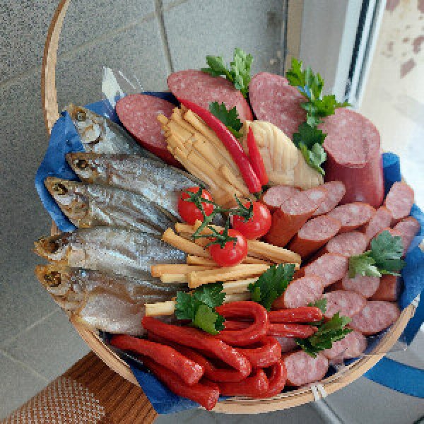 Корзина "Дуэт гурмана"